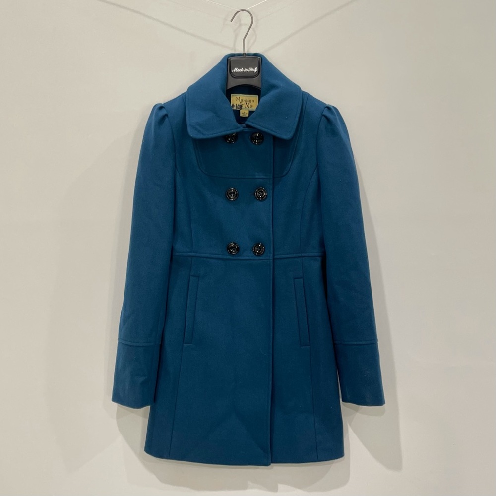 Maralyn & Me blue coat